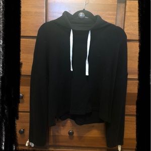 Cowl neck sweatshirt